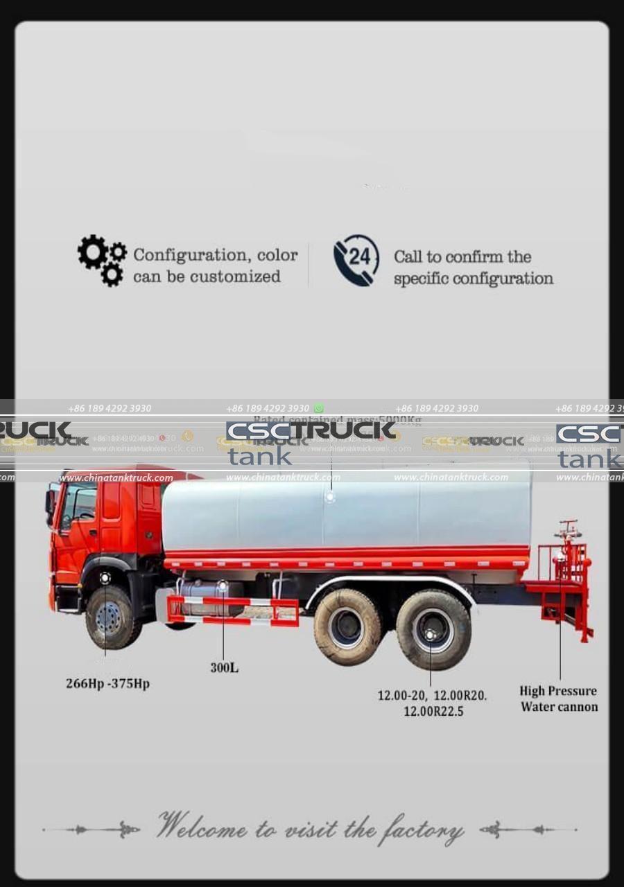 tank truck Customizable Capacity and Configuration